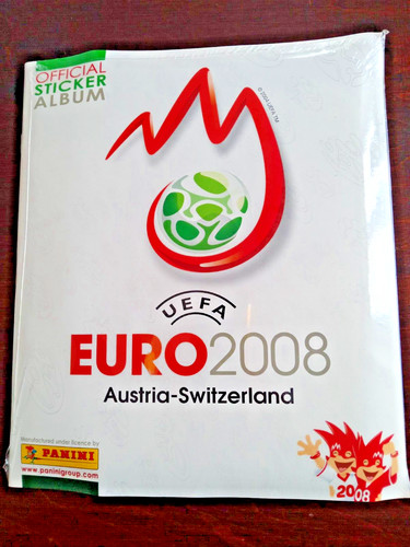 Panini uefa euro 2008 album - 2008,