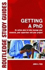 Getting a PhD: An Action Plan