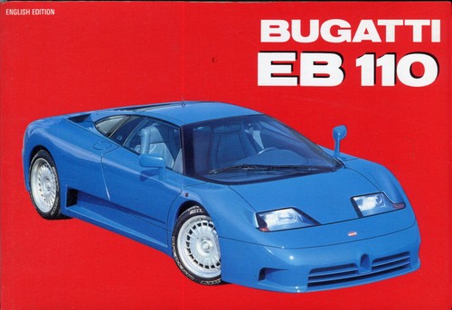 Bugatti eb110 libro - eb110,