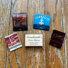 DALLAS TEXAS Matchbooks FS BS
