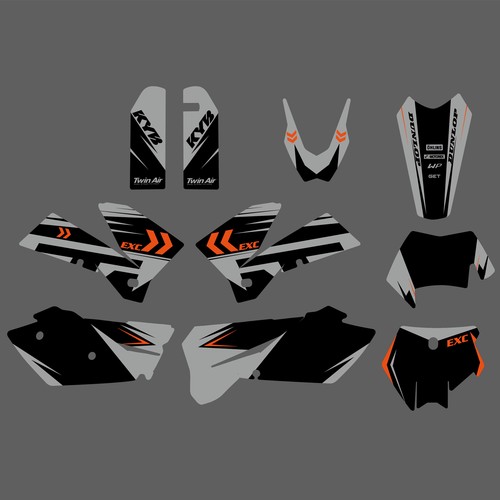 Kit grafica per ktm - kit, 200