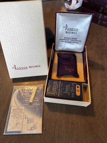 Unused vintage ronson maximus - unused,