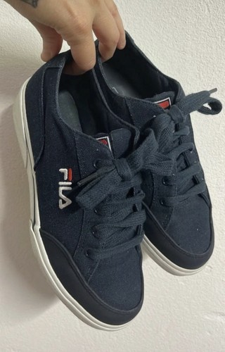Sneakers fila tessuto blu - sneakers,