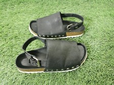 TWIN SET SIMONA BARBIERI CIABATTE NR 36 COLORE NERO CON BORCHIE 