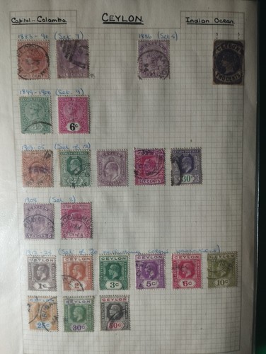 Stamps lot commonwealth great - stamps,