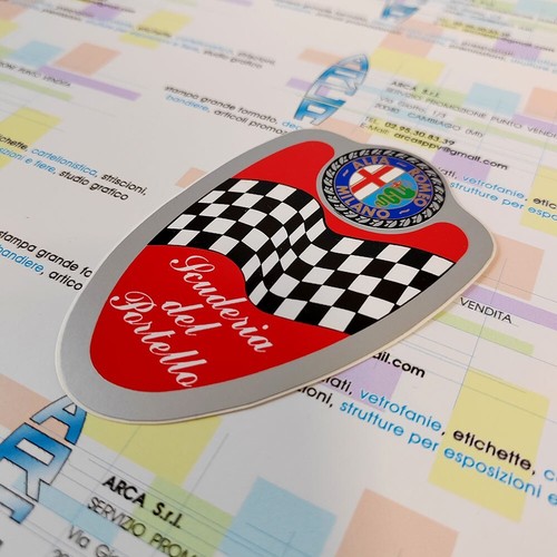 Adesivo sticker alfa - adesivo,