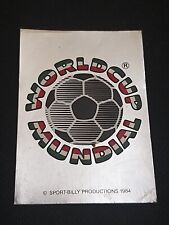 *** PANINI MEXICO 86 ***  SCUDETTO N. 1 WORLD CUP, NUOVO CON VELINA !!!