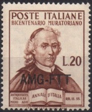 TRIESTE ZONA A AMG-FTT 1950 -