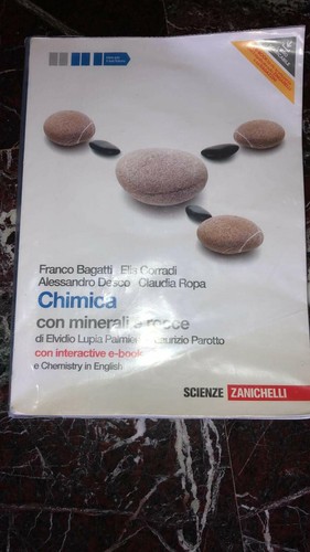 Chimica con minerali rocce - chimica.,