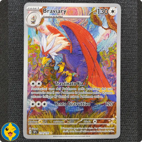 Braviary 214 191 ssp - 214/191, pokemon