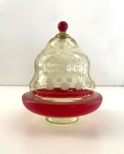 Ricambio Lampadario vetro Paralume Lamp Shade/Pigna/Cammeo Glass H. 22 Cm.