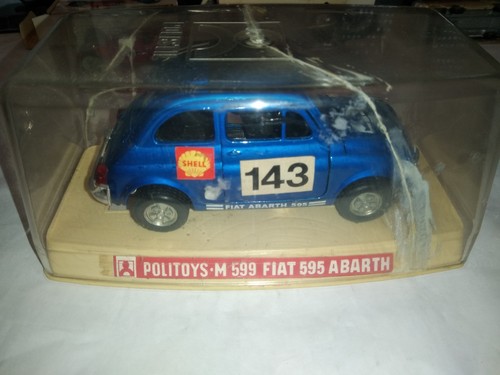 Fiat 595 abarth politoys m - fiat,