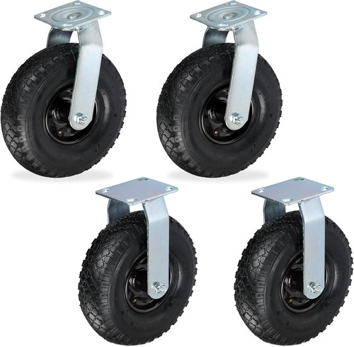 Set ruote fisse - fisse, e