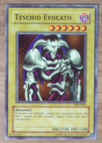 Yugioh teschio evocato - yugioh,