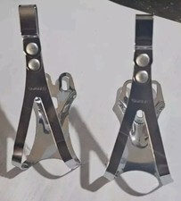 SHIMANO FERMAPIEDI PEDALI TOE CLIP L NOS EROICA COLNAGO DURA ACE