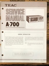 Teac / Tascam A-700 Cassetta