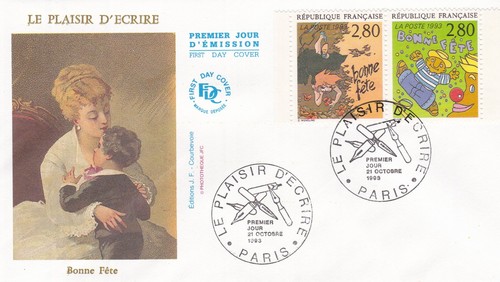 Francia 1993 fdc - il, piacere