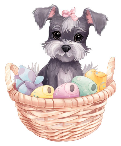 Adesivo auto schnauzer nano - adesivo,