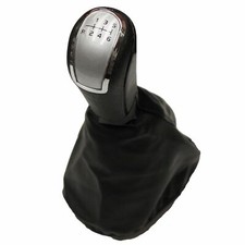 POMELLO CAMBIO MERCEDES BENZ VITO I W638 CUFFIA NERO ARGENTO 6 MARCE 1996>2003