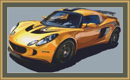 Kit punto croce - , lotus