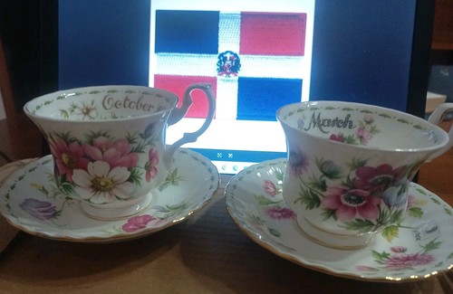 Royal albert october and - "october",