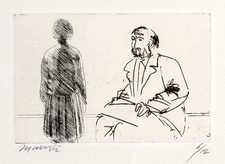 MANZU' GIACOMO "PITTORE E