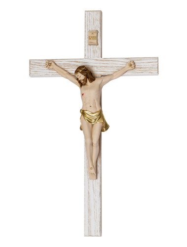 Crocifisso legno frassino - in,
