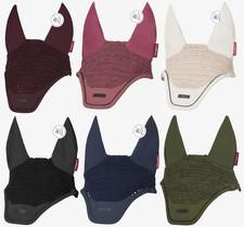 LeMieux Essence Acustica Fly Hood Riduzione Rumore Velo Uncinetto Softshell Ear Net