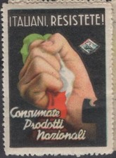 ER7604 Erinnofili Propaganda: Fascismo - Autarchia contro le Sanzioni Internaz.