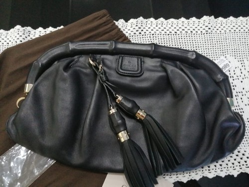 Borsa gucci bamboo clutch - gucci, in
