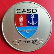 CREST MEDALLION "C.A.S.D."