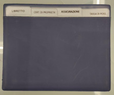 Portadocumenti custodia libretto circolazione certificato proprietà assicurazion