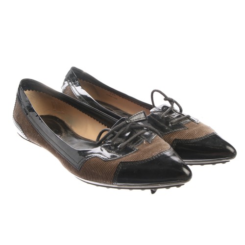 Ballerine tod nere marroni - nere,