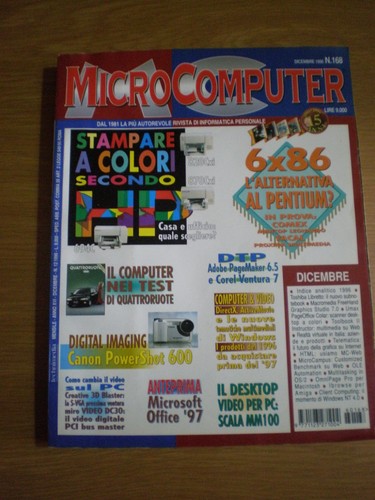 Microcomputer 168 dicembre - microcomputer,