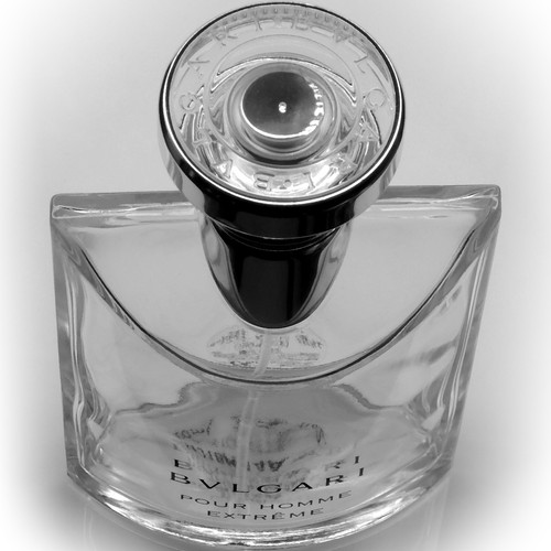 Bottiglia vuota bvlgari pour - bottiglia,