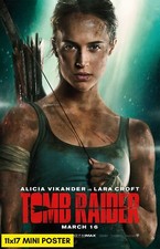 Tomb Raider (2018) Locandina Film 11x17 Lara Croft Videogioco