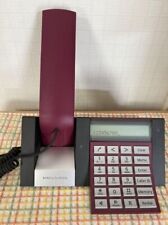 Telefono desktop Bang & Olufsen BeoCom 2500 rosso fuori produzione e raro