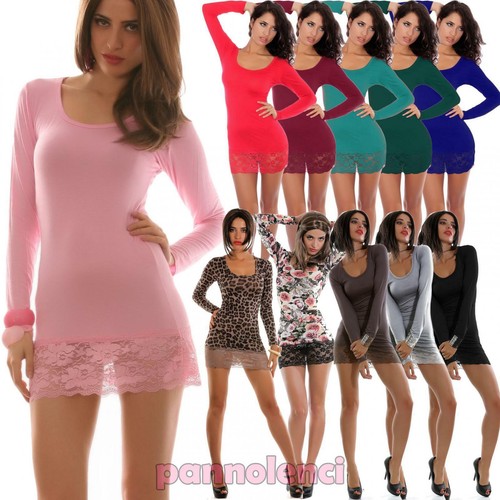 Miniabito donna maxitop fondo