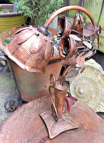 Table lamp vintage - lamp, 1970's