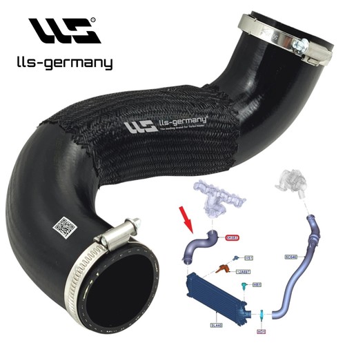 Tubo turbo intercooler per