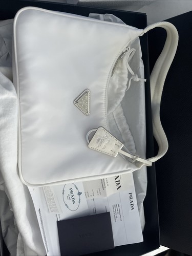 Borsa prada bianca - prada,