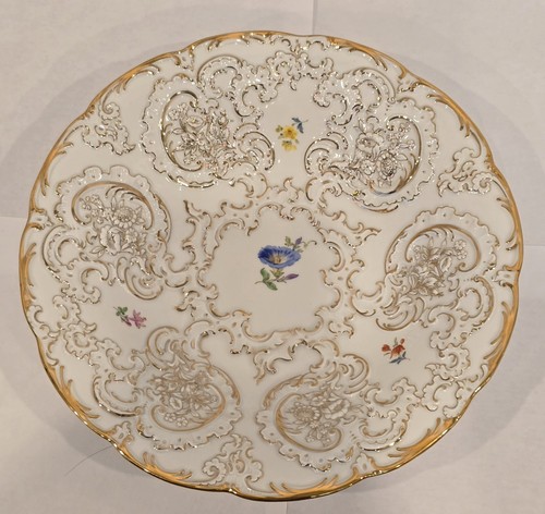 ​Antico piatto oro rococò