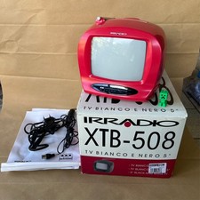 TV Vintage IRRADIO XTB-508 – Schermo 5” Bianco e Nero – Completa di Scatola