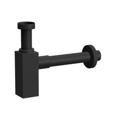 Sifone lavabo nero opaco