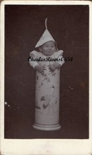 FABULOUS CDV SMILING BABY IN A