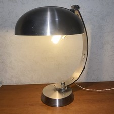 Lampada da tavolo ministeriale anni '50 Stile Vintage Mid-Century