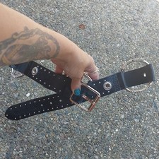 Cintura Roccobarocco nera con