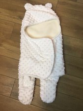 Tutone sacco nanna bimbo bimba bianco 0 6 mesi tuta invernale bambino bambina