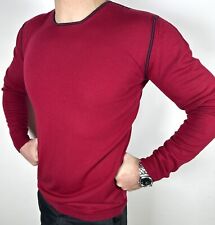 Maglione Gucci uomo , girocollo invernale L , pullover morbido made in italy Lux
