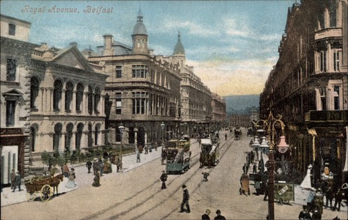 Royal avenue belfast cartolina - royal,